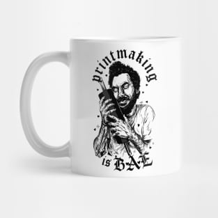 Mike Pennekamp - Printmaking is Bae Mug